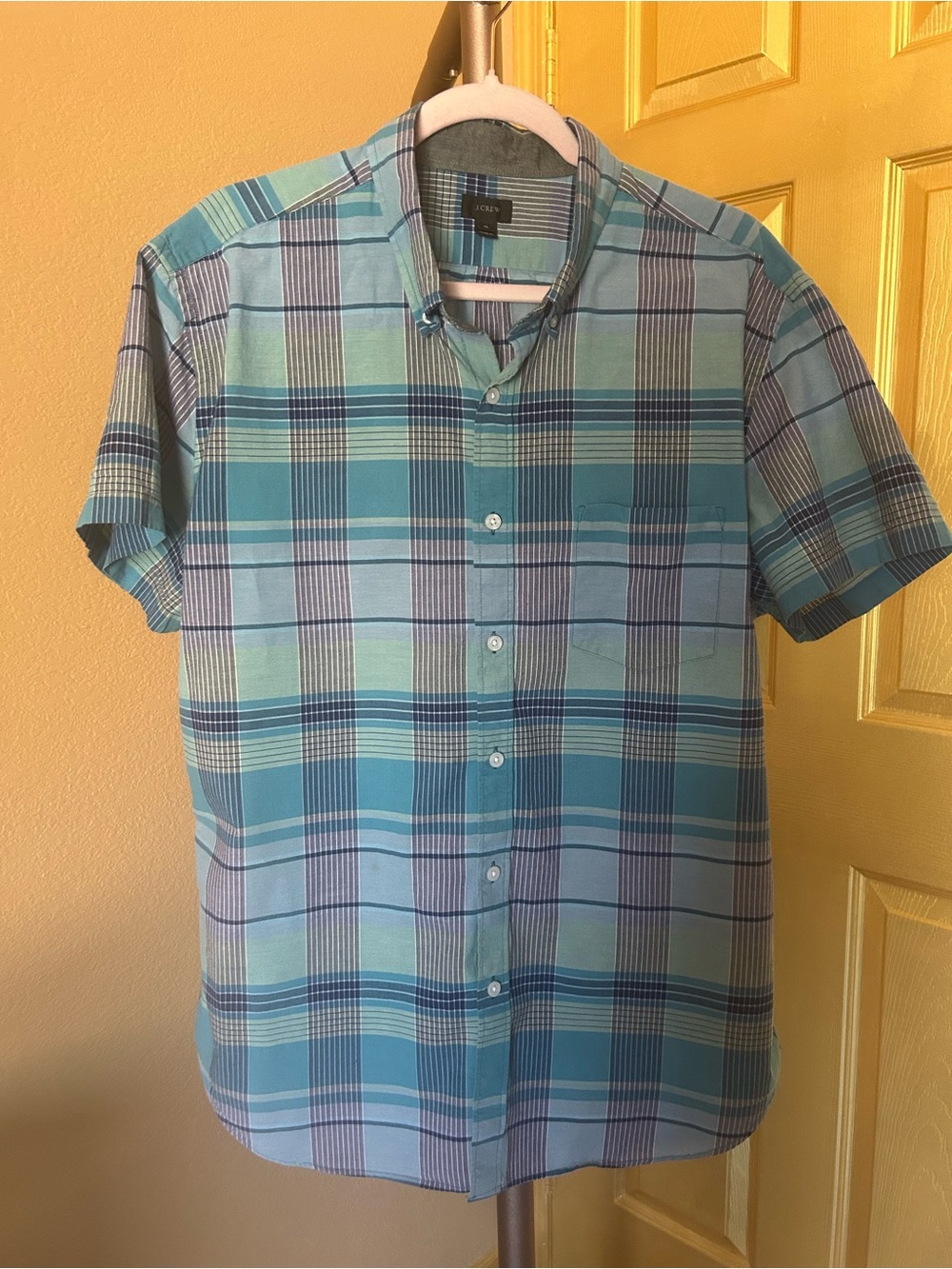 J Crew plaid shirt